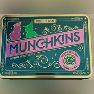 Dunkin x Wicked Decorative Tin